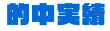 的中実績